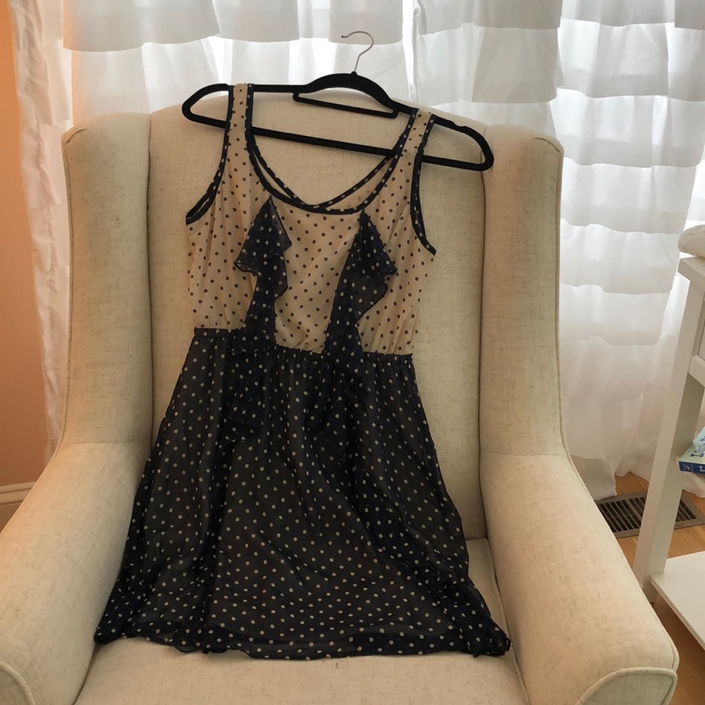 Lush Chiffon Mini Dress